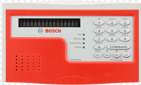 Radionics (Bosch) D1255RB Fire Keypad