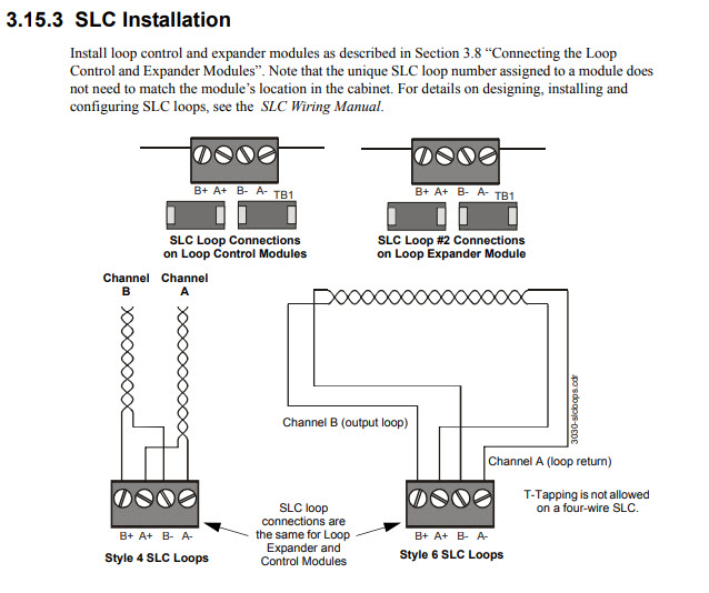 NFS2-3030 SLC Wiring