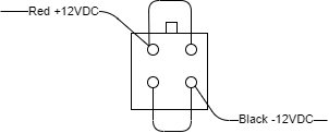 12 VDC Wiring Pigtail